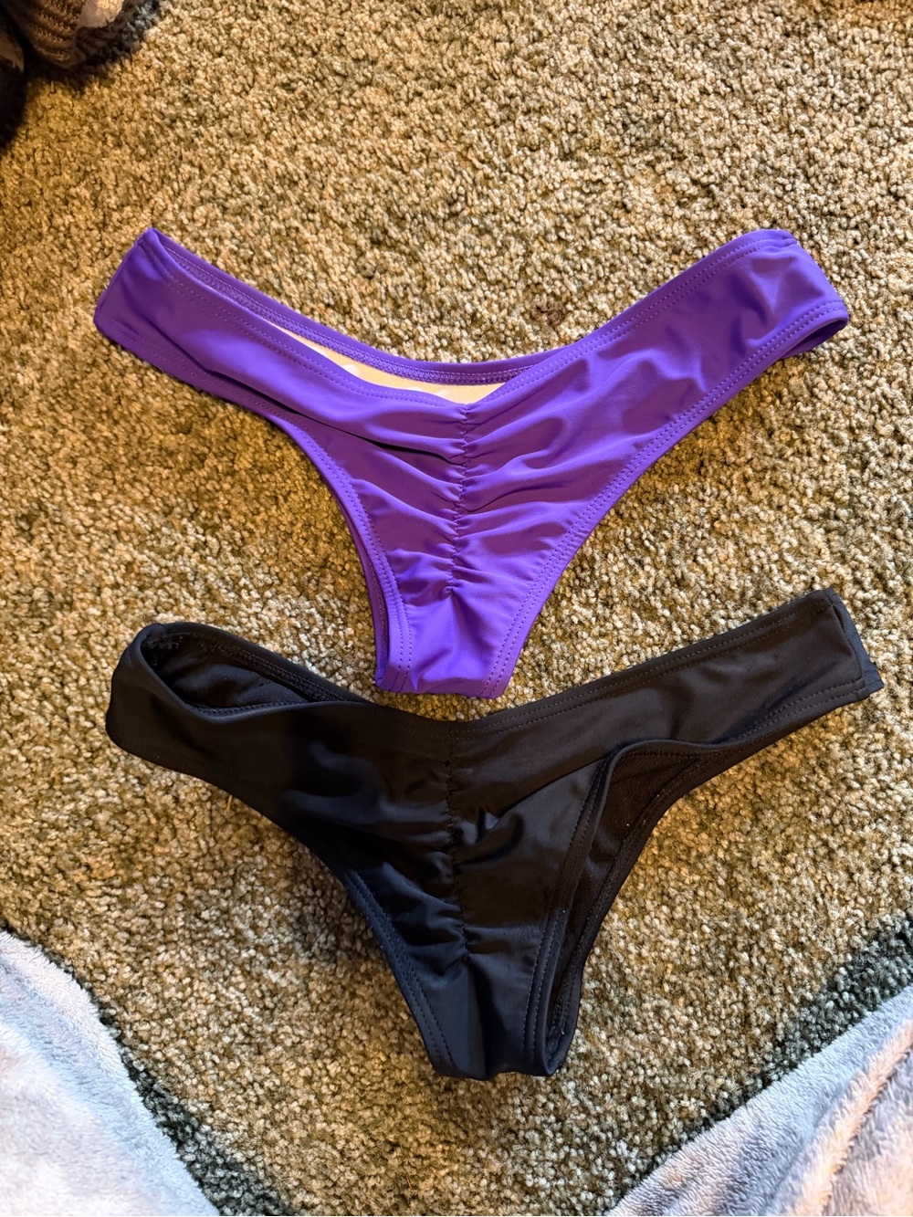 Cheeky bathing suit bottoms